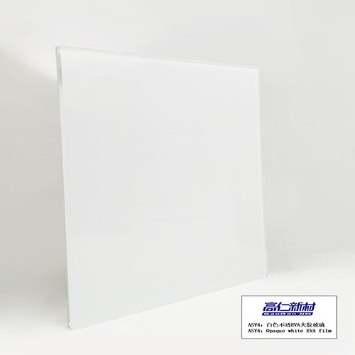 Milky White Opaque EVA Film for Decorative Glass