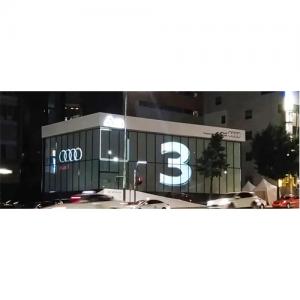 プロジェクションスマートPDLCガラス